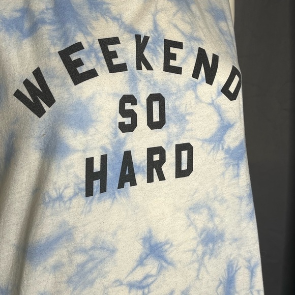 Fifth Sun Weekend So Hard Tie Dy Tank Top Sz XL - Picture 3 of 6